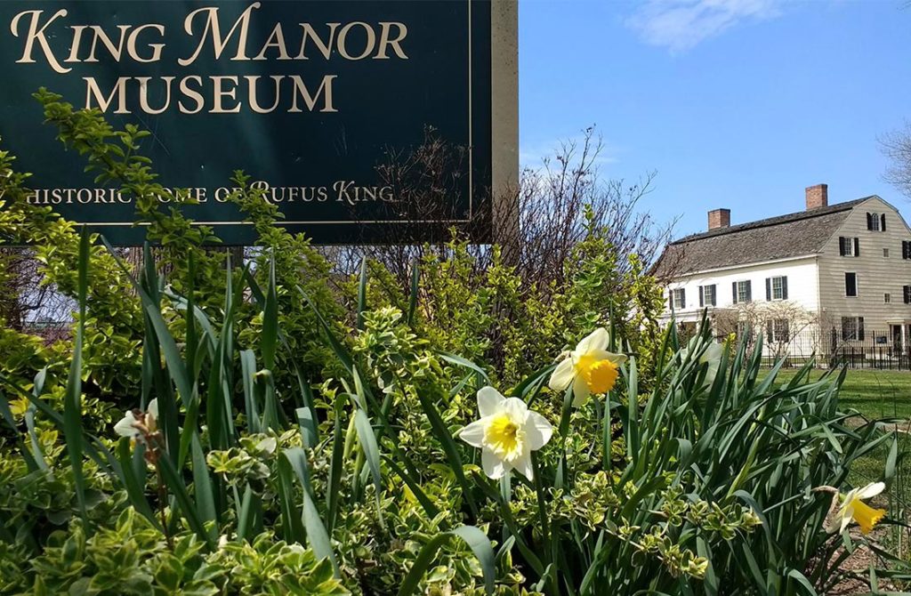 King Manor Museum sign 